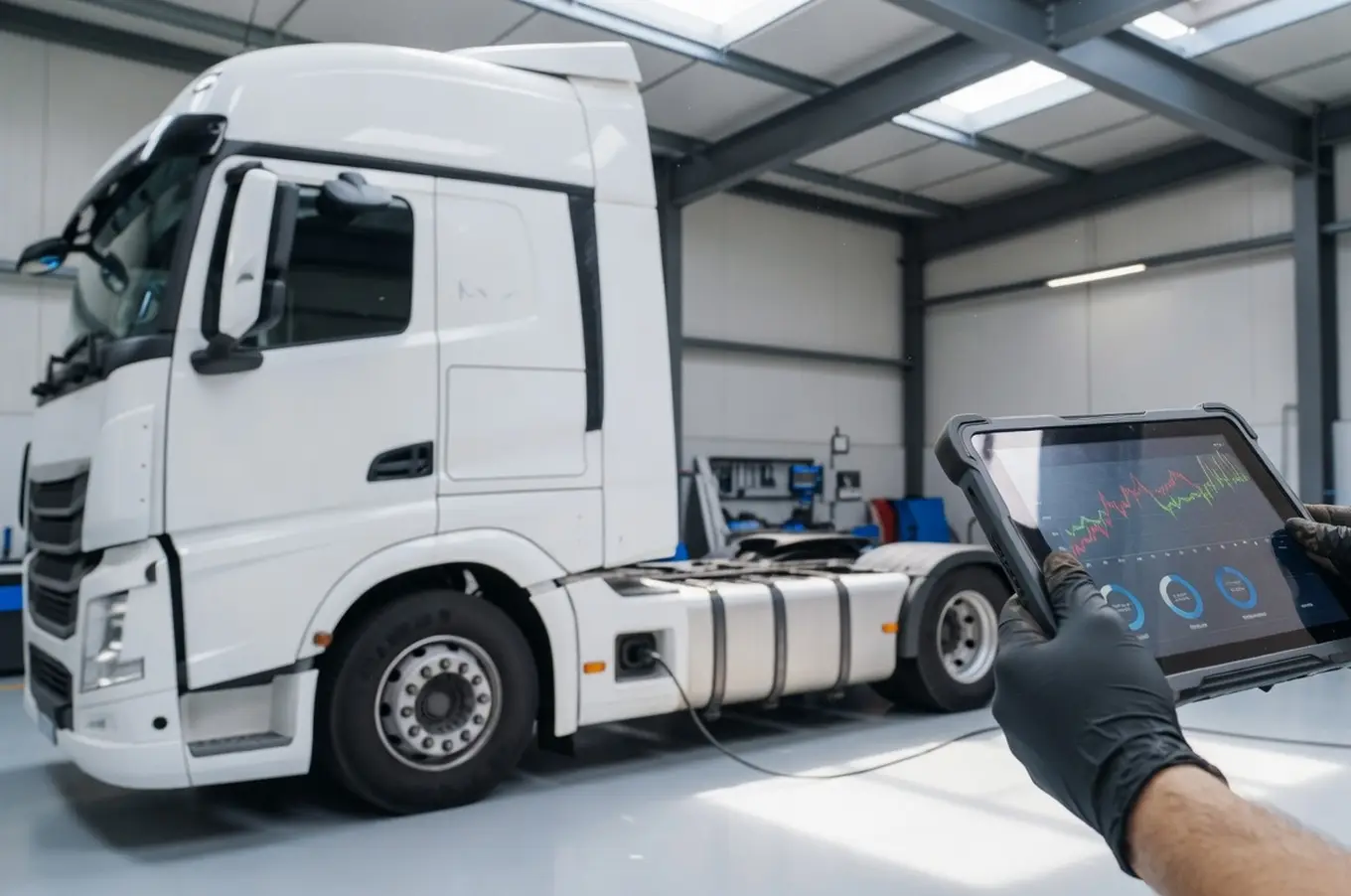 Wie man einen LKW für den stationären Service vorbereitet und was nach der Fahrzeugannahme zu erwarten ist